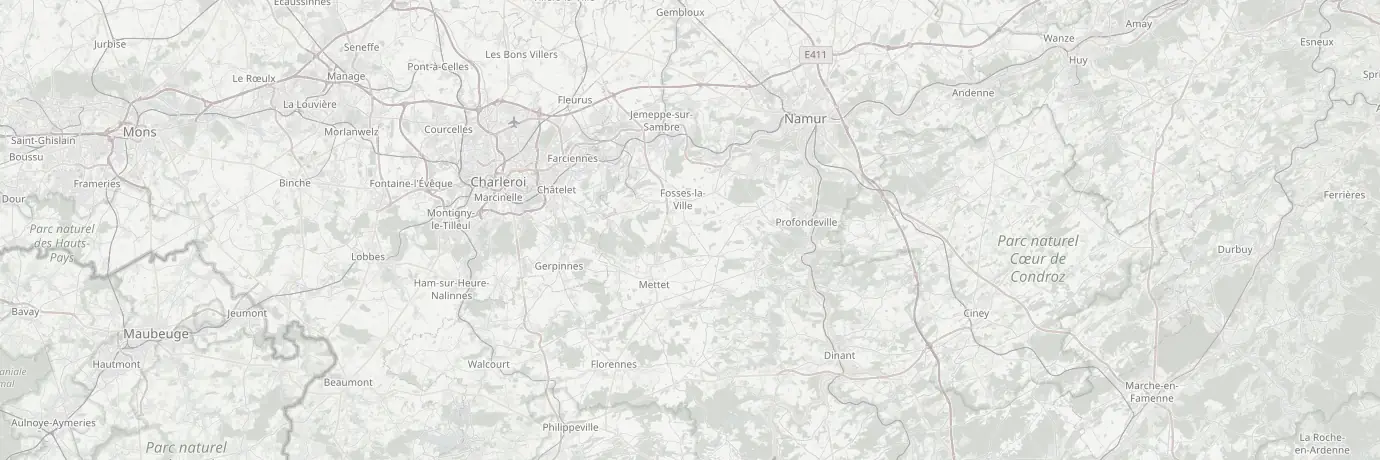 Fosses-la-Ville et ses environs — Namur, Charleroi, Gembloux